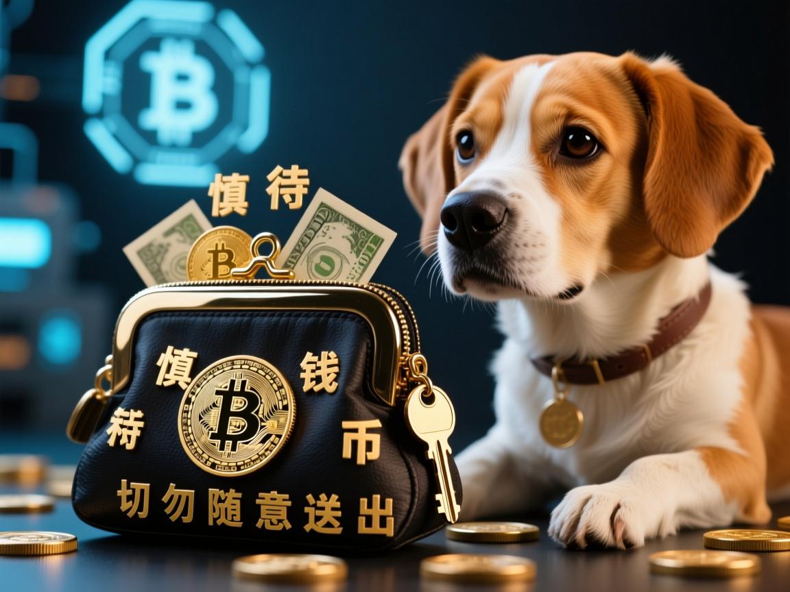 谨慎对待狗狗币钱包私钥，切勿随意送出