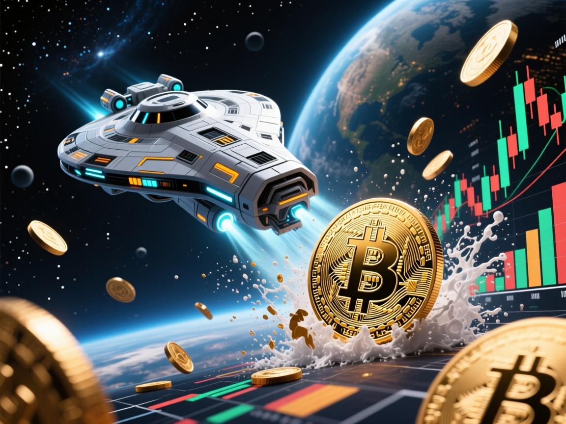 星舰遨游宇宙，狗狗币市场跳水，加密货币市场风云变幻
