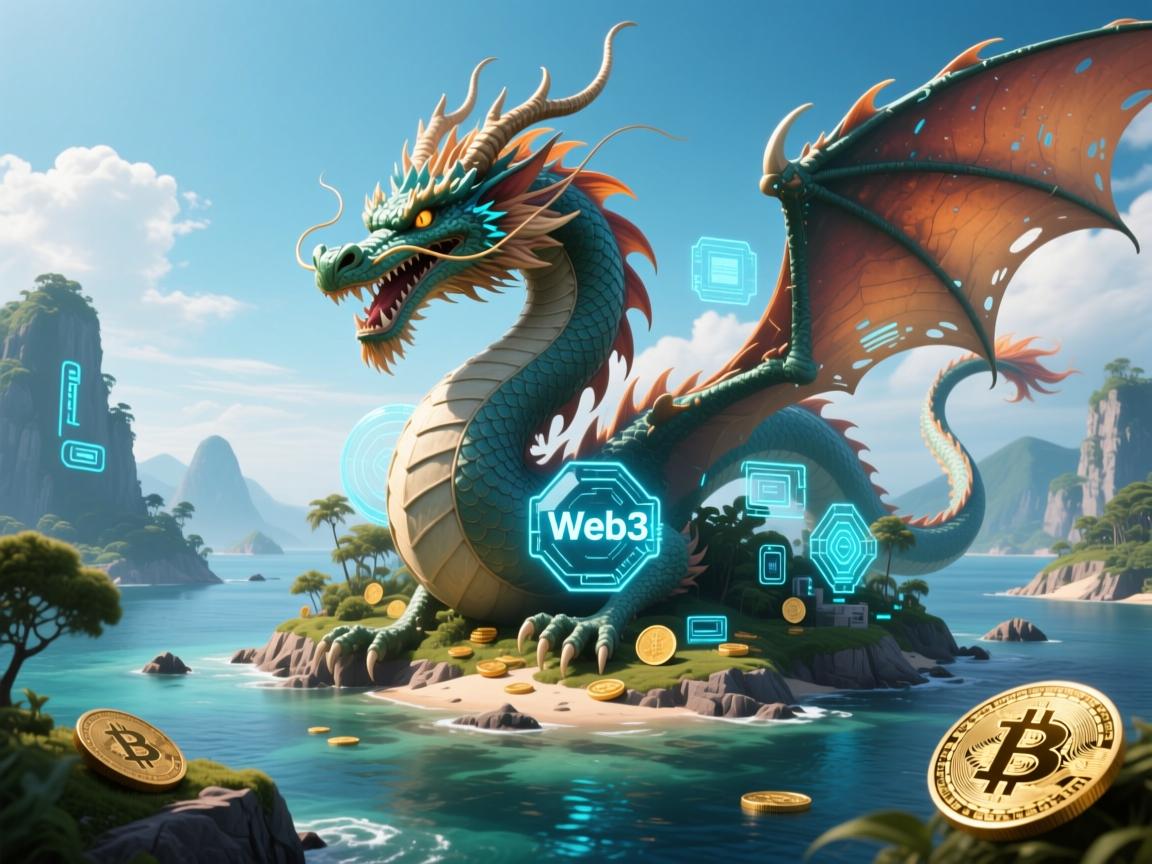 Web3时代下的龙之岛，数字世界的奇幻之旅