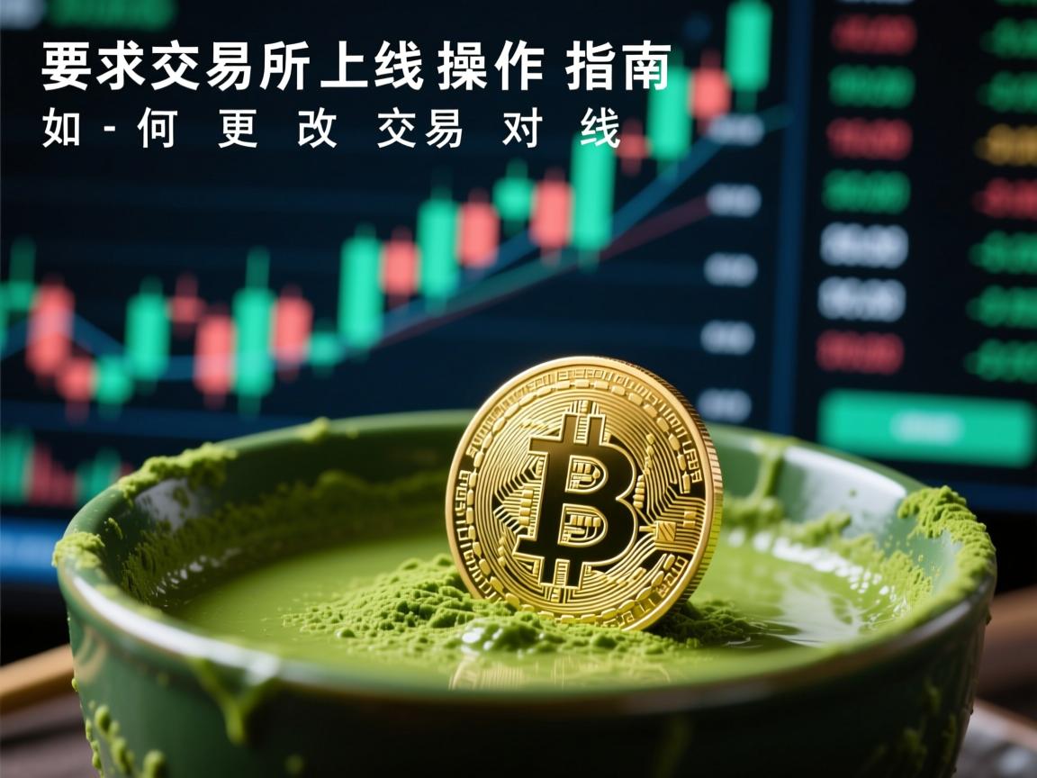 抹茶交易所上线操作指南，如何更改交易对线