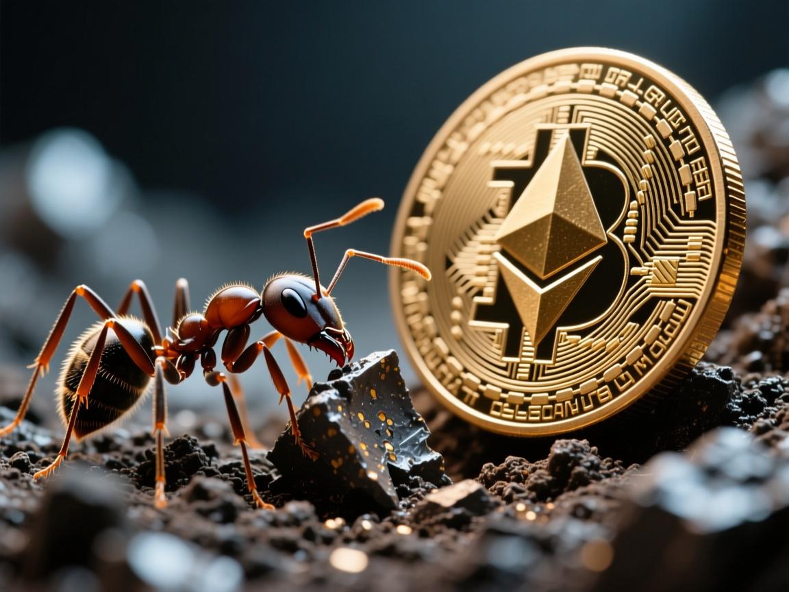 蚂蚁矿工免费挖以太坊，开启区块链新机遇